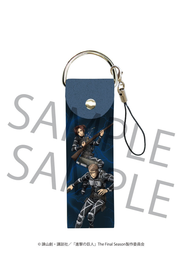 「進撃の巨人」ビッグレザーストラップ02/ジャン&サシャ